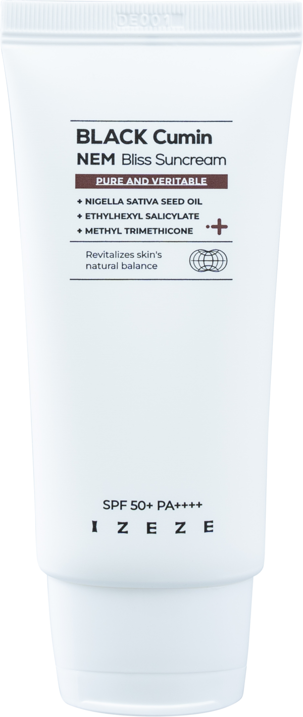IZEZE BLACK Cumin NEM Bliss Suncream
