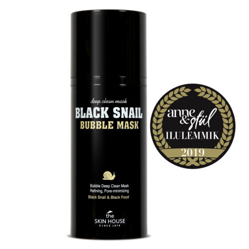 The Skin House Black Snail Bubble Mask