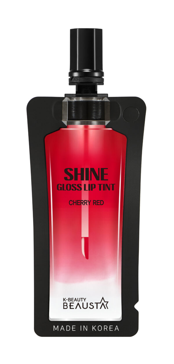 Beausta Water Shine Gloss Tint #1 Cherry Red