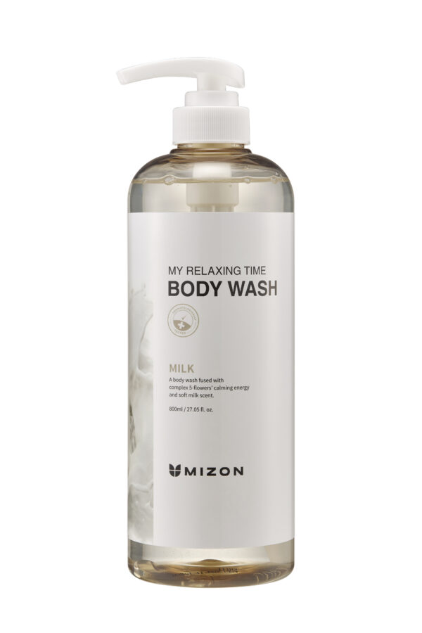 Mizon My Relaxing Time Body Wash [Milk]