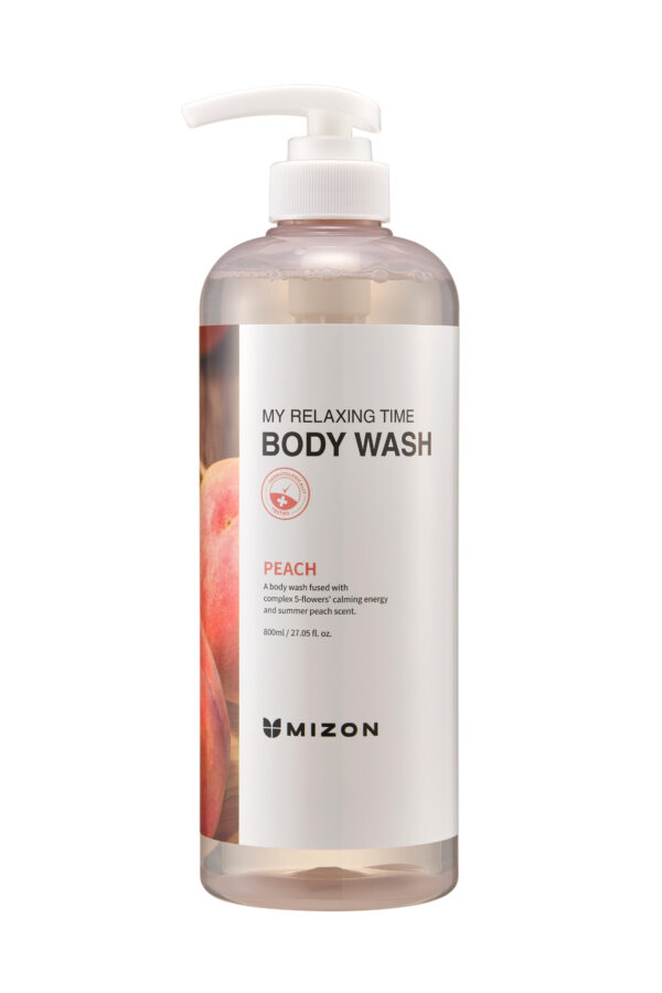 Mizon My Relaxing Time Body Wash [Peach]