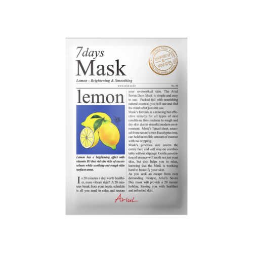 ARIUL 7DAYS MASK LEMON