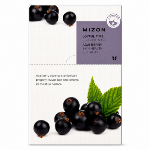 Mizon Joyful Time Essence Mask Set Of 20pcs [Acai Berry]