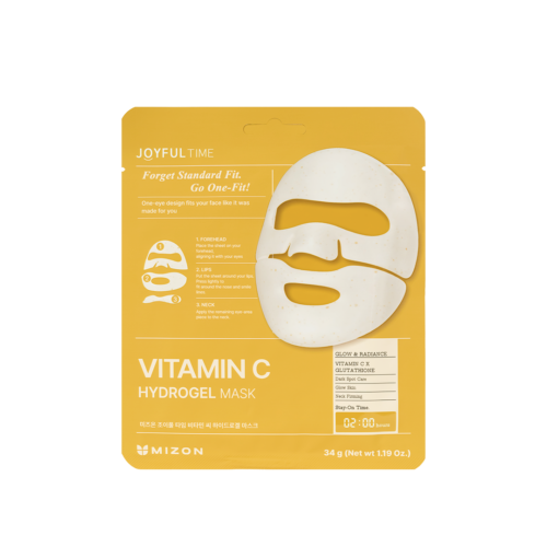 MIZON JOYFUL TIME VITAMIN C HYDROGEL MASK 34G
